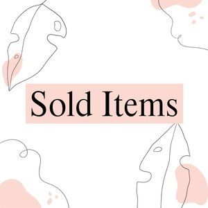 SOLD ITEMS